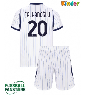 Inter Milan Hakan Calhanoglu #20 Replik Auswärtstrikot Kinder 2026-27 Kurzarm (+ Kurze Hosen)